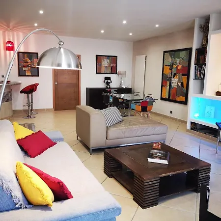 Apartament T3 De 140m2 Pour 7 Pers- Extra Centre - A 5 Min A Pied Des Plages - Classe 5 Etoiles - Casa Di Artisti *