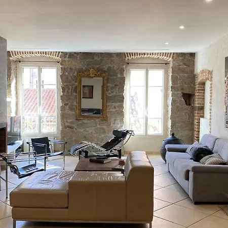 T3 De 140m2 Pour 7 Pers- Extra Centre - A 5 Min A Pied Des Plages - Classe 5 Etoiles - Casa Di Artisti Apartament *