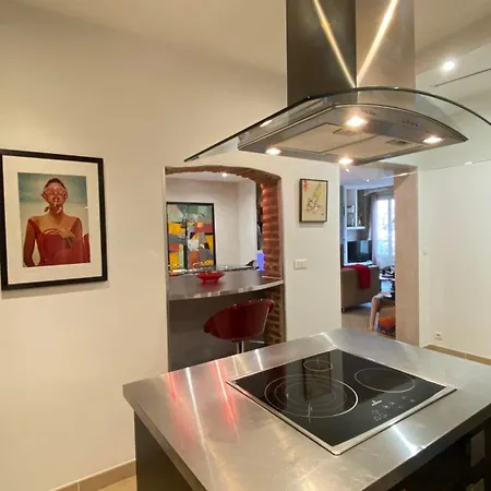 T3 De 140m2 Pour 7 Pers- Extra Centre - A 5 Min A Pied Des Plages - Classe 5 Etoiles - Casa Di Artisti Apartament *