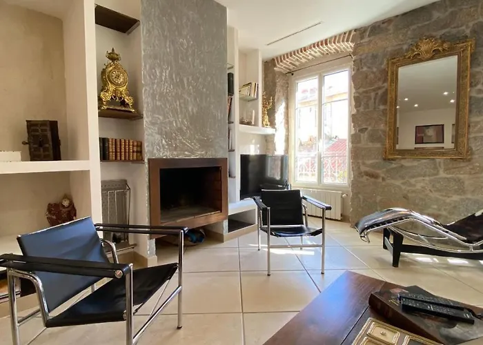 Apartment T3 De 140m2 Pour 7 Pers- Extra Centre - A 5 Min A Pied Des Plages - Classe 5 Etoiles - Casa Di Artisti *