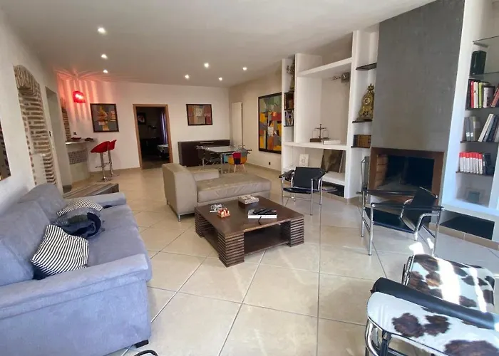 Apartment T3 De 140m2 Pour 7 Pers- Extra Centre - A 5 Min A Pied Des Plages - Classe 5 Etoiles - Casa Di Artisti