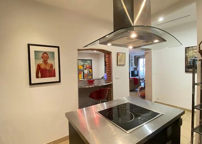 T3 De 140m2 Pour 7 Pers- Extra Centre - A 5 Min A Pied Des Plages - Classe 5 Etoiles - Casa Di Artisti Apartment *